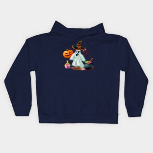 Halloween Theme Kids Hoodie